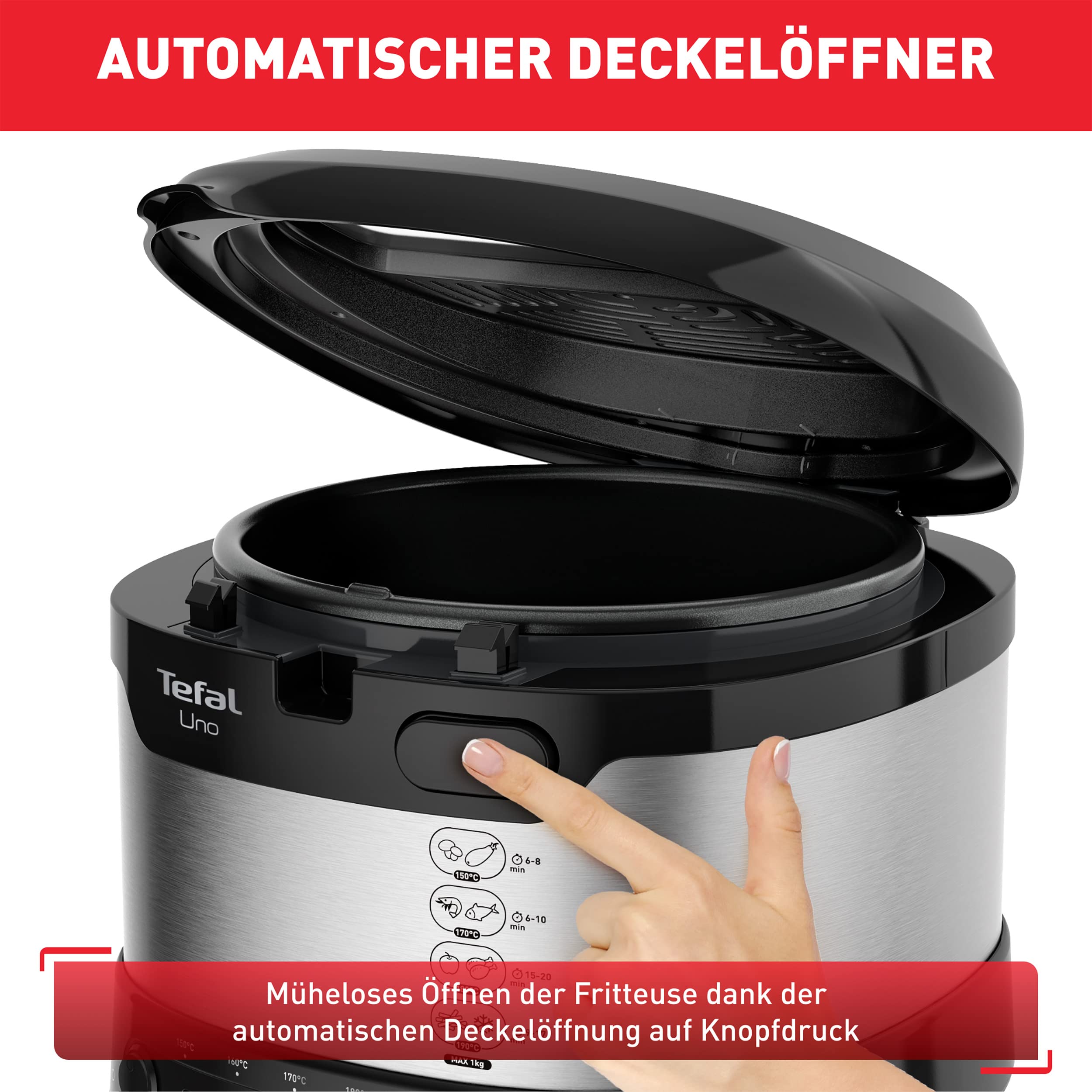 tefal-uno-m-fritteuse-ff215d-1-kg-thermostat-sichtfenster-edelstahl image 5