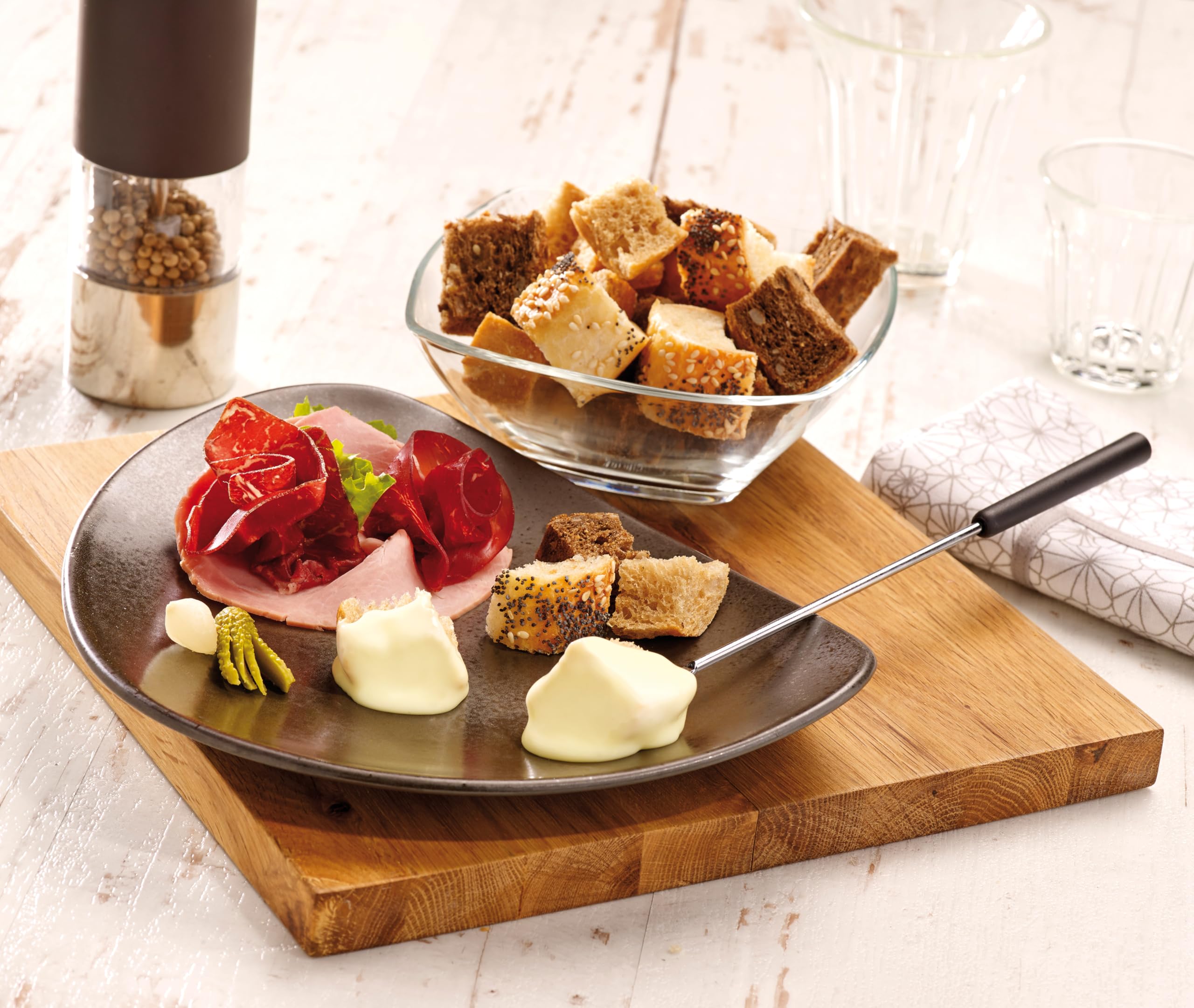 tefal-ef3000-fondue-set-elektrisches-fondue-1200-watt-mit-6-farbigen-gabeln-f-r- image 8