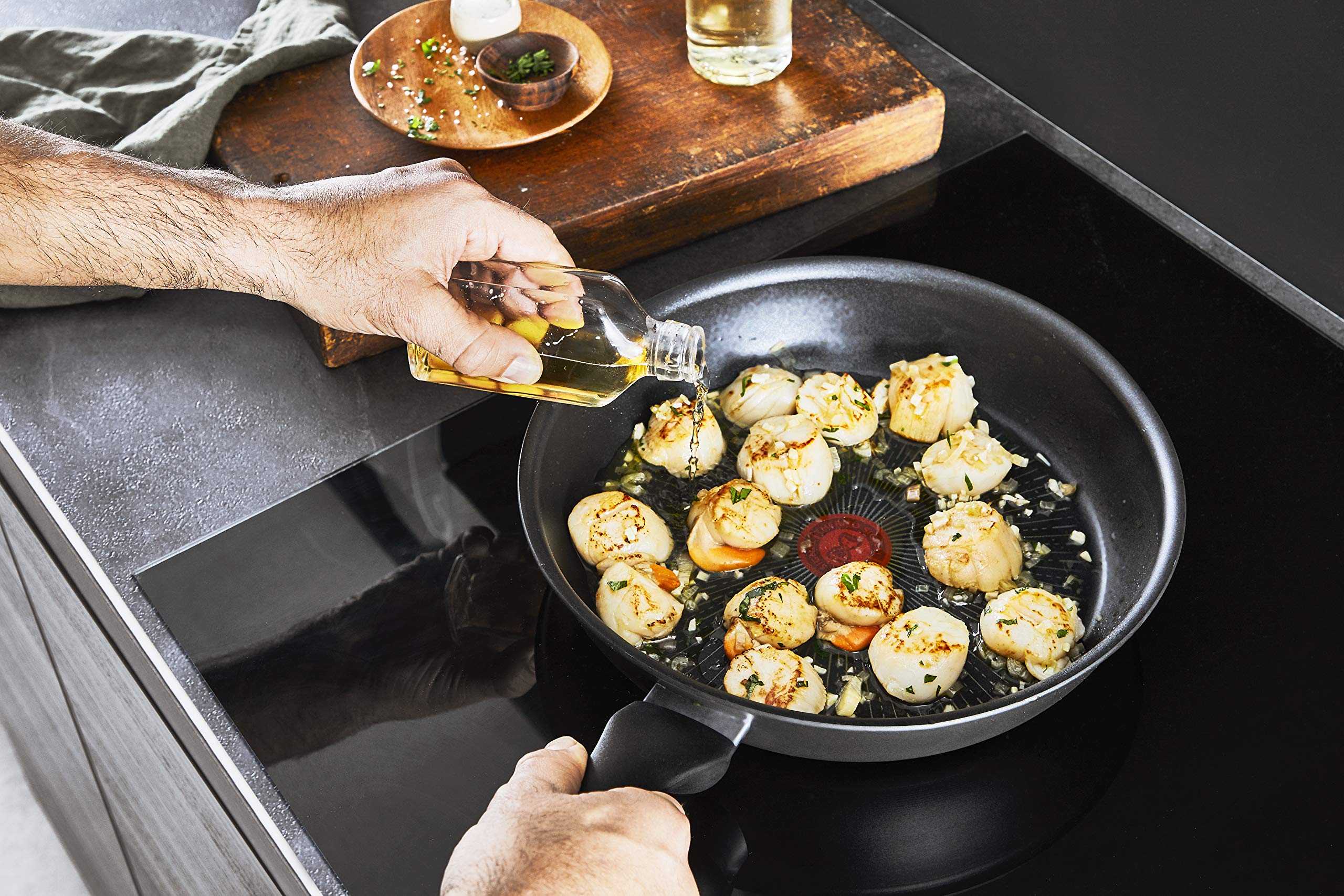 tefal-g25591-unlimited-on-3-teiliges-pfannen-set-bratpfannen-24-28-cm-und-wokpfa image 6