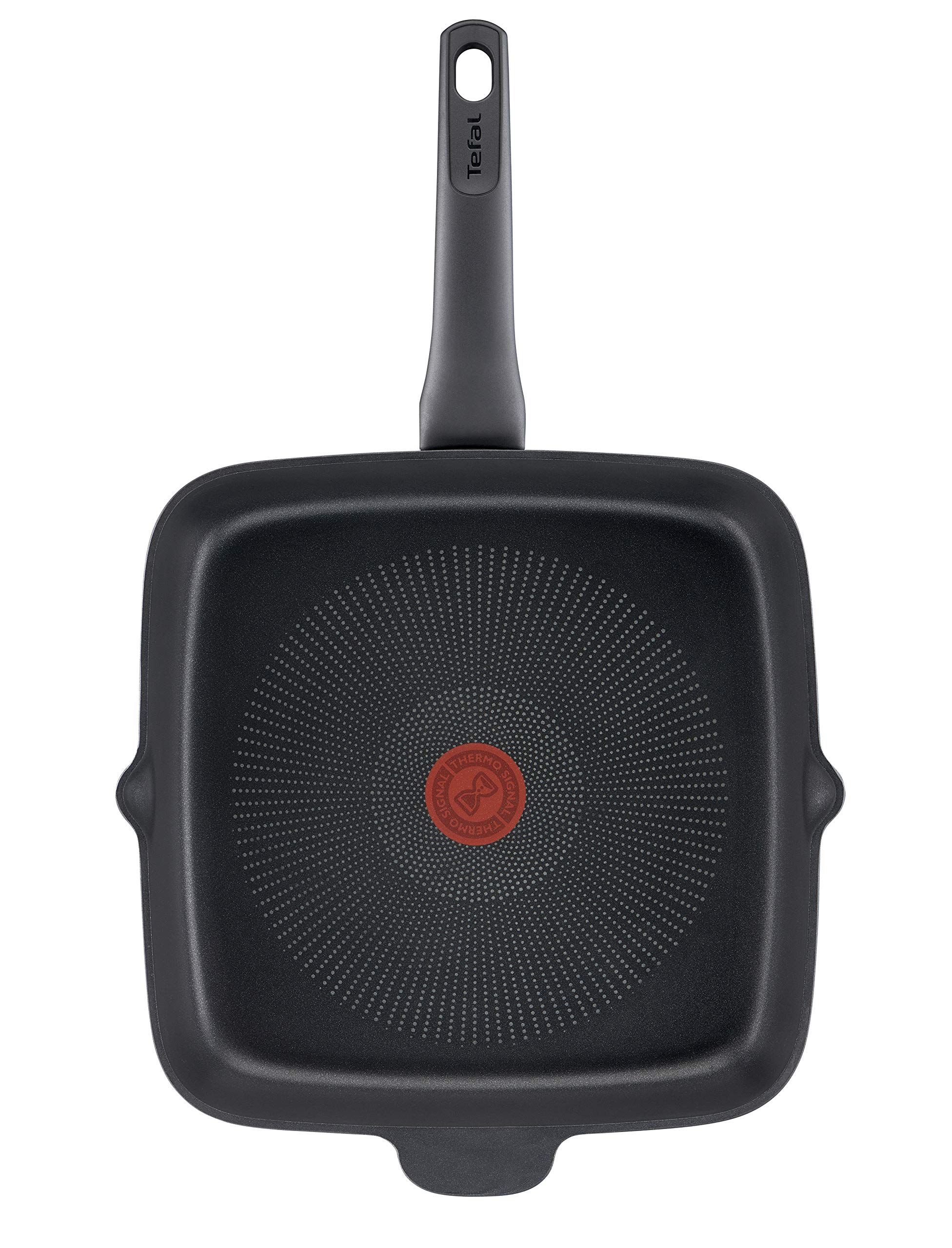 tefal-ultimate-tiefe-vierecks-bratpfanne-e23540-aluminiumguss-mit-induktion-tita image 2