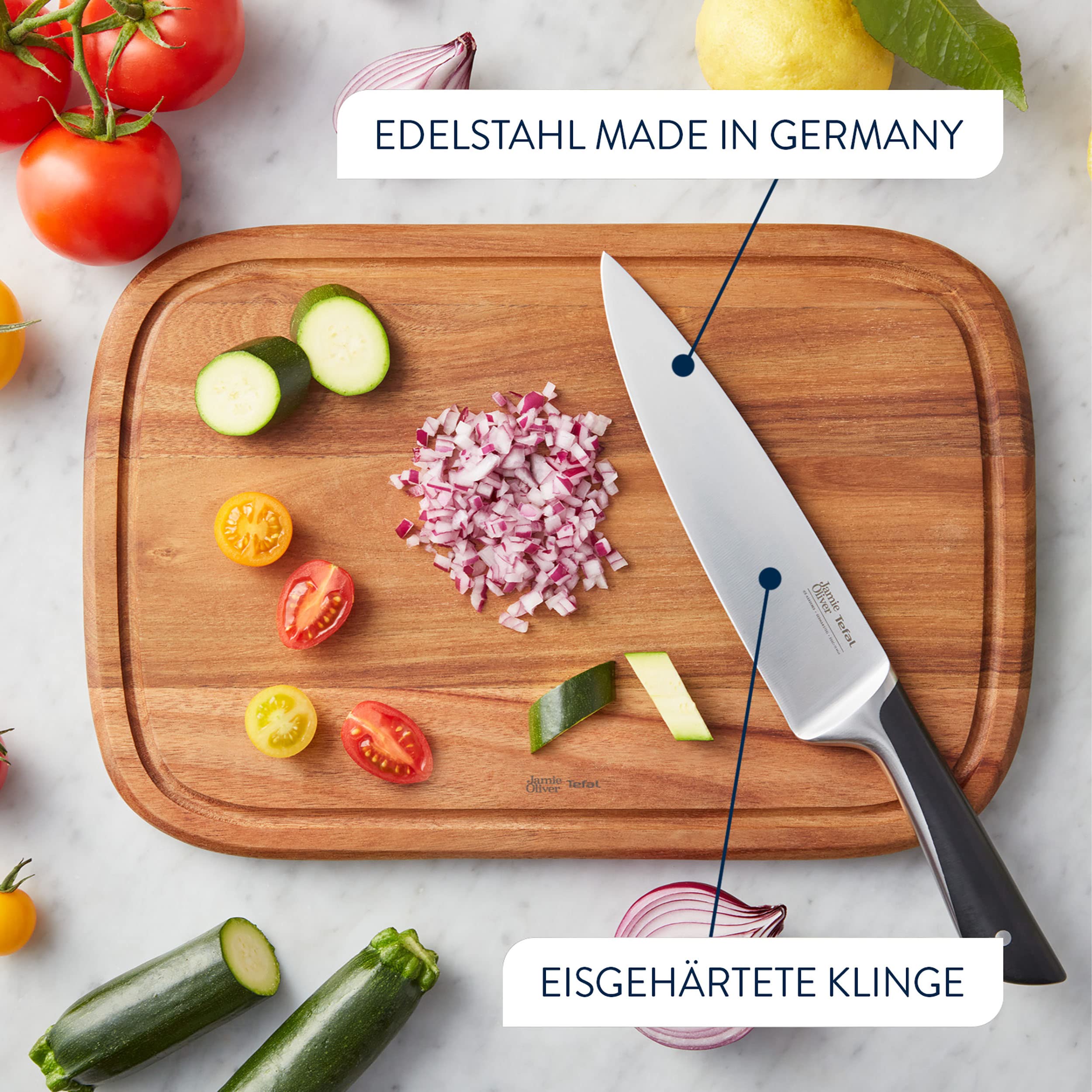 jamie-oliver-by-tefal-k267s656-k-chenmesser-set-6-messer-akazienholz-messerblock image 5
