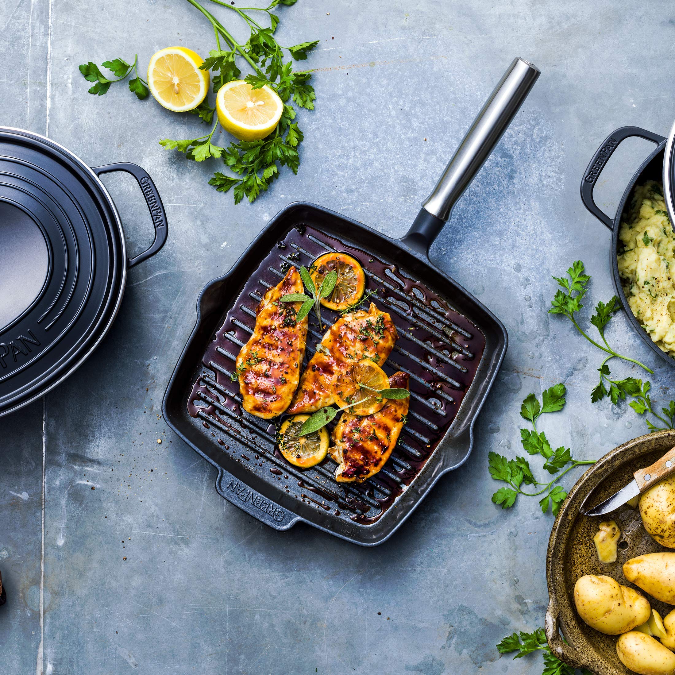 greenpan-featherweights-grillpfanne-26-cm-pfas-freie-keramik-antihaftbeschichtun image 2
