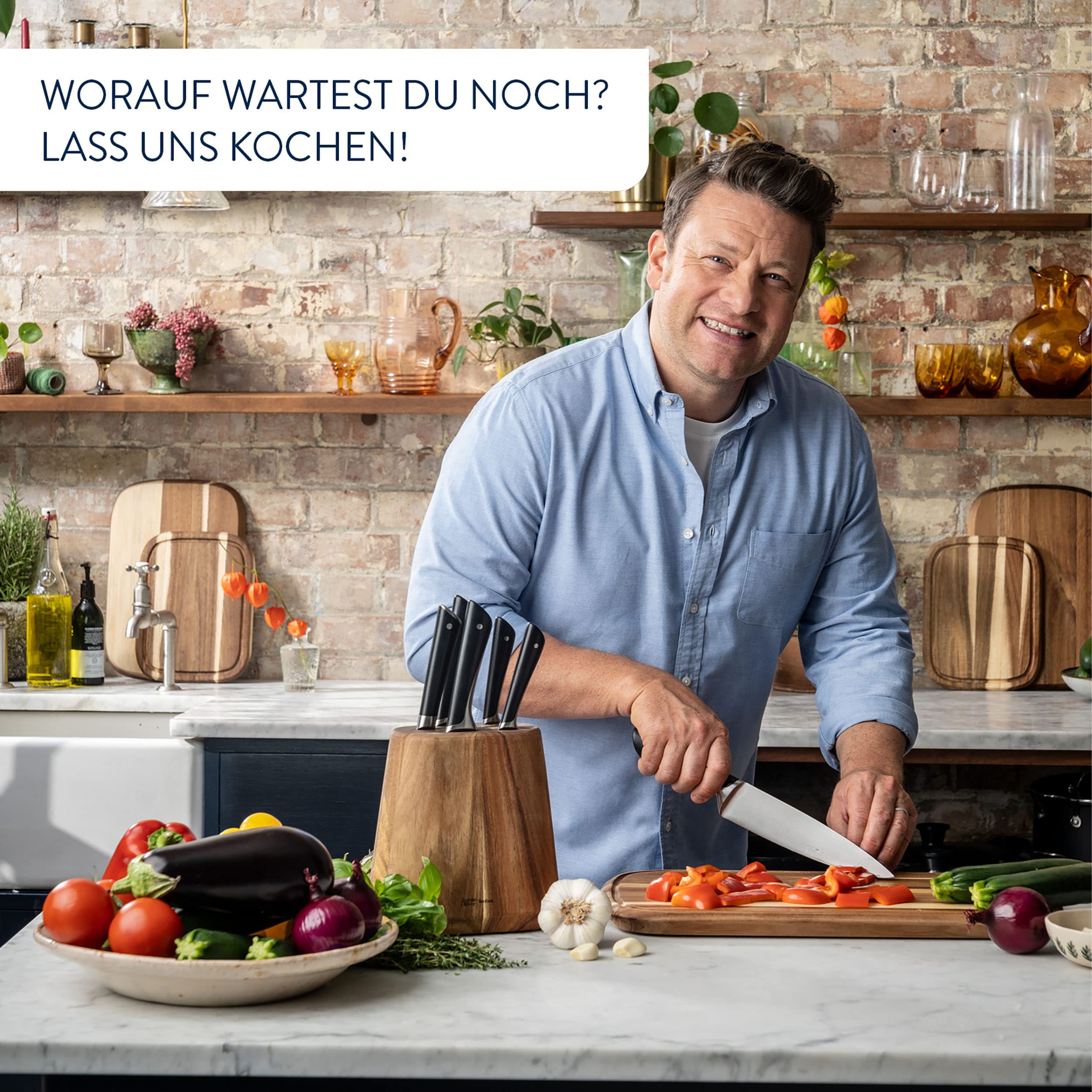 jamie-oliver-by-tefal-k267s656-k-chenmesser-set-6-messer-akazienholz-messerblock image 4