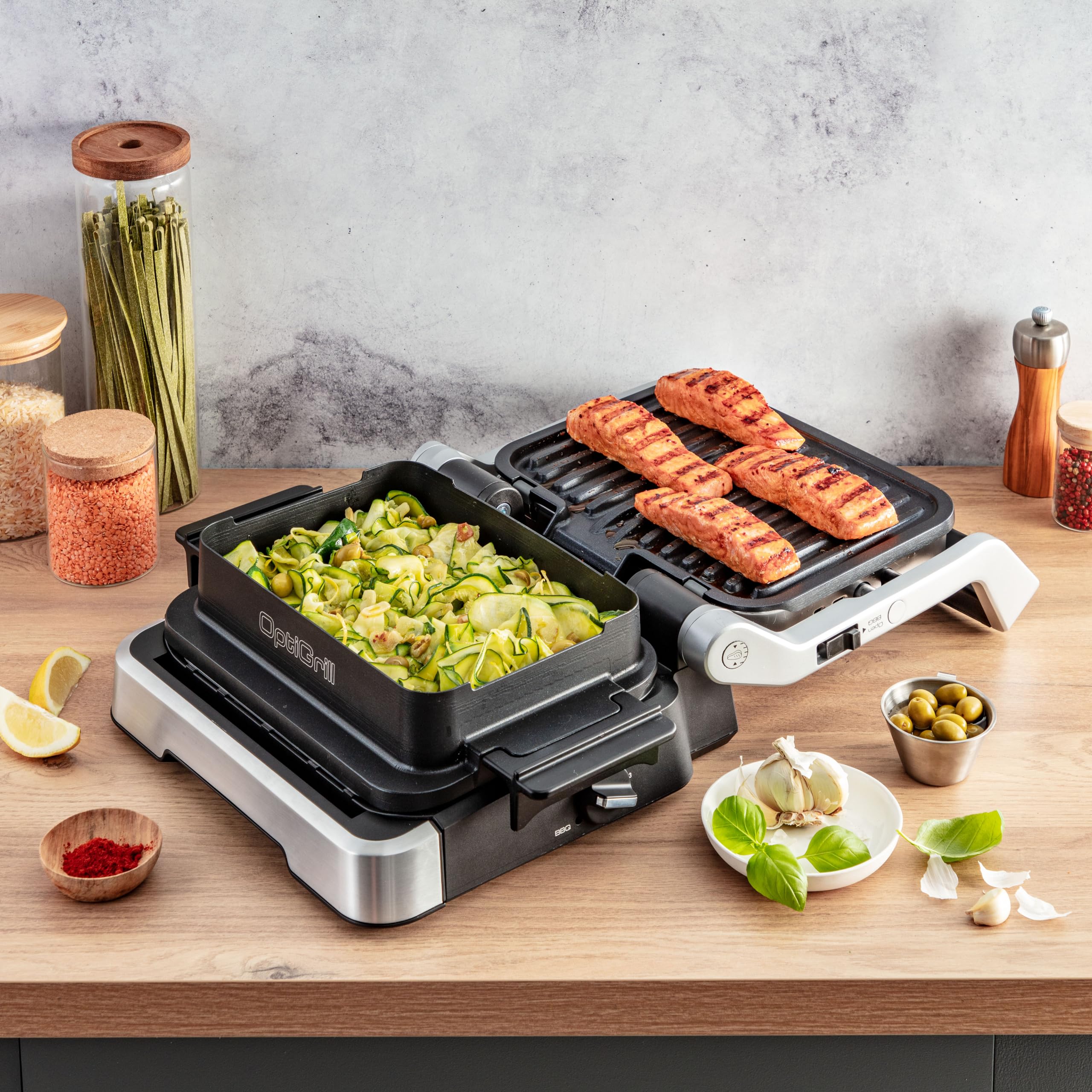 tefal-xa732810-optigrill-backschale-zubeh-r-f-r-optigrill-2in1-antihaftbeschicht image 4