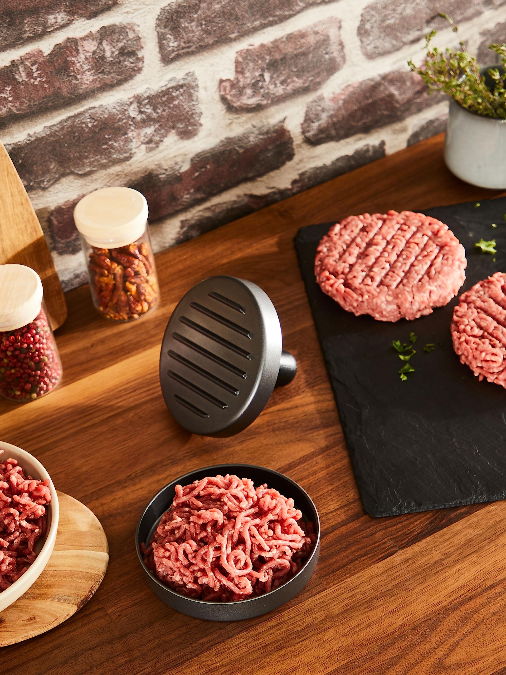 tefal-k18511-hamburger-presse-12-cm-antihaftbeschichtung-f-r-fleisch-fisch-veggi image 3