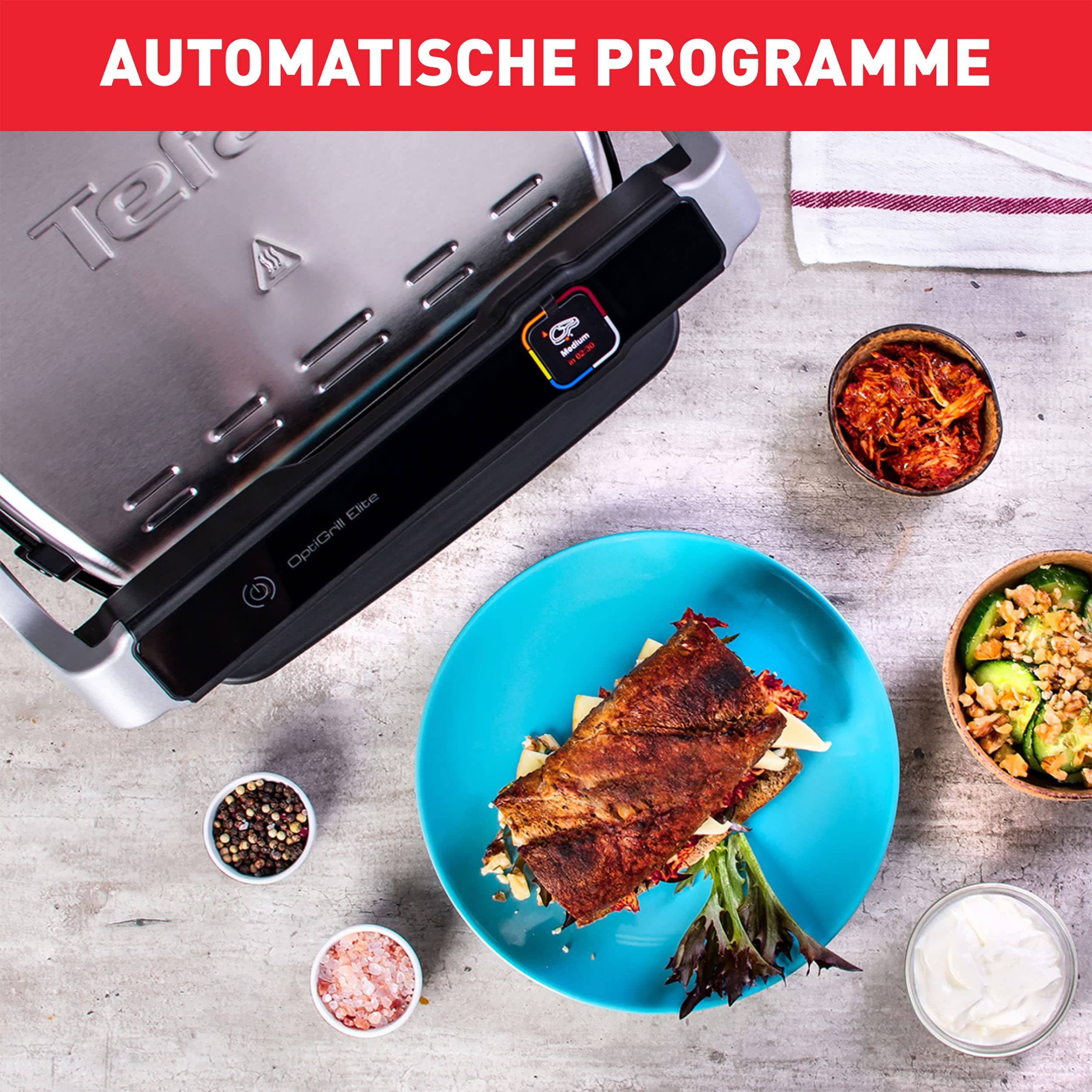 tefal-optigrill-elite-gc750d-kontaktgrill-12-automatikprogramme-grillboost-funkt image 8