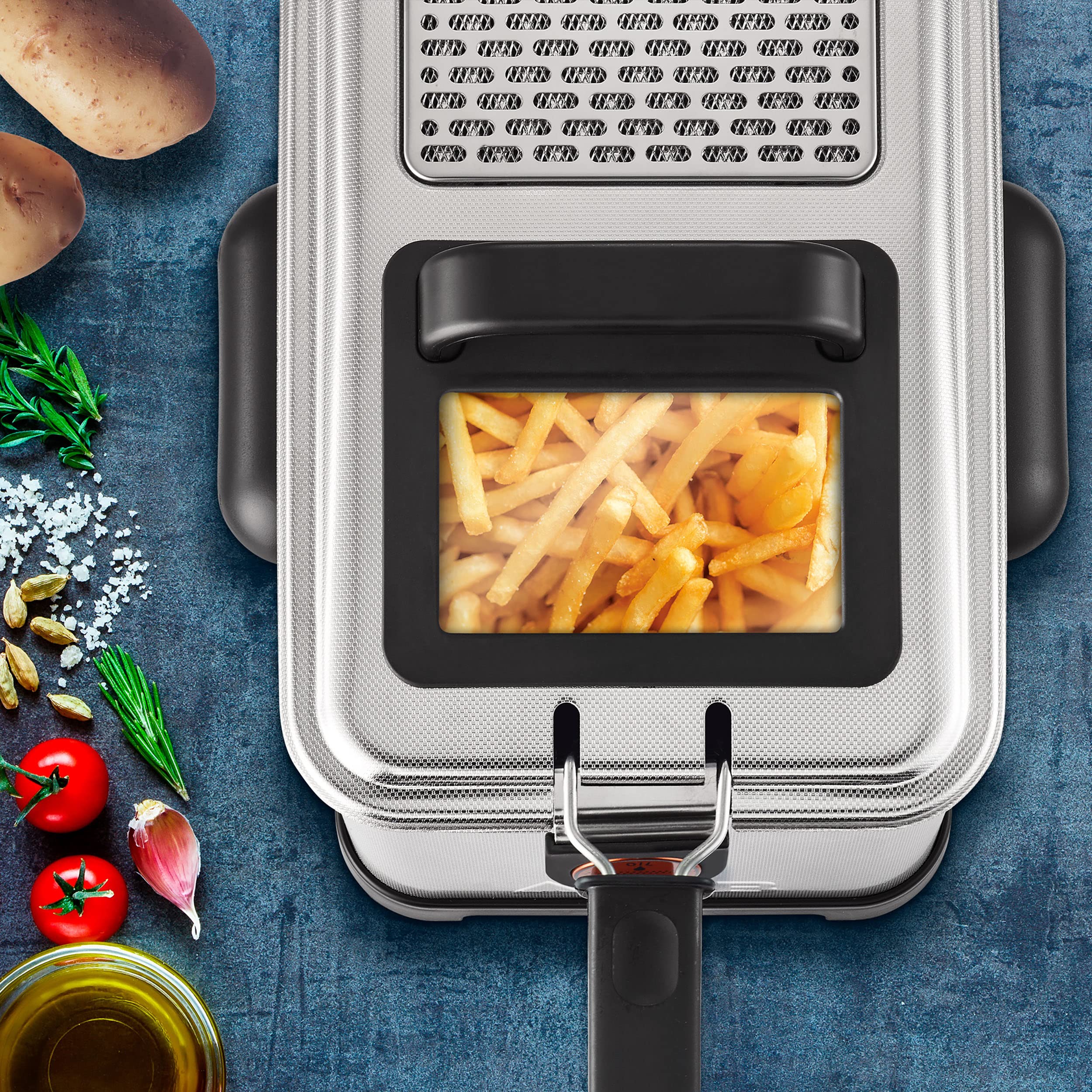 tefal-filtra-pro-fr5160-elektrische-fritteuse-4-l-l-kapazit-t-auffangsieb-f-r-re image 4